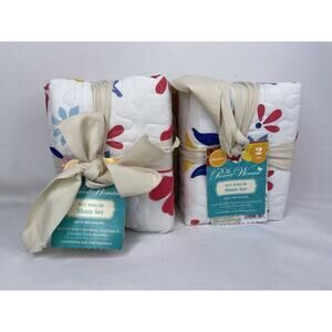 The Pioneer Woman Mazie Medallion 2 Pk Set Sham Set Quilted Charming